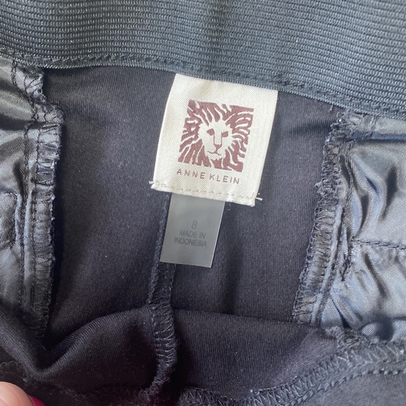Anne Klein black skinny leg dress pants - Picture 2 of 5